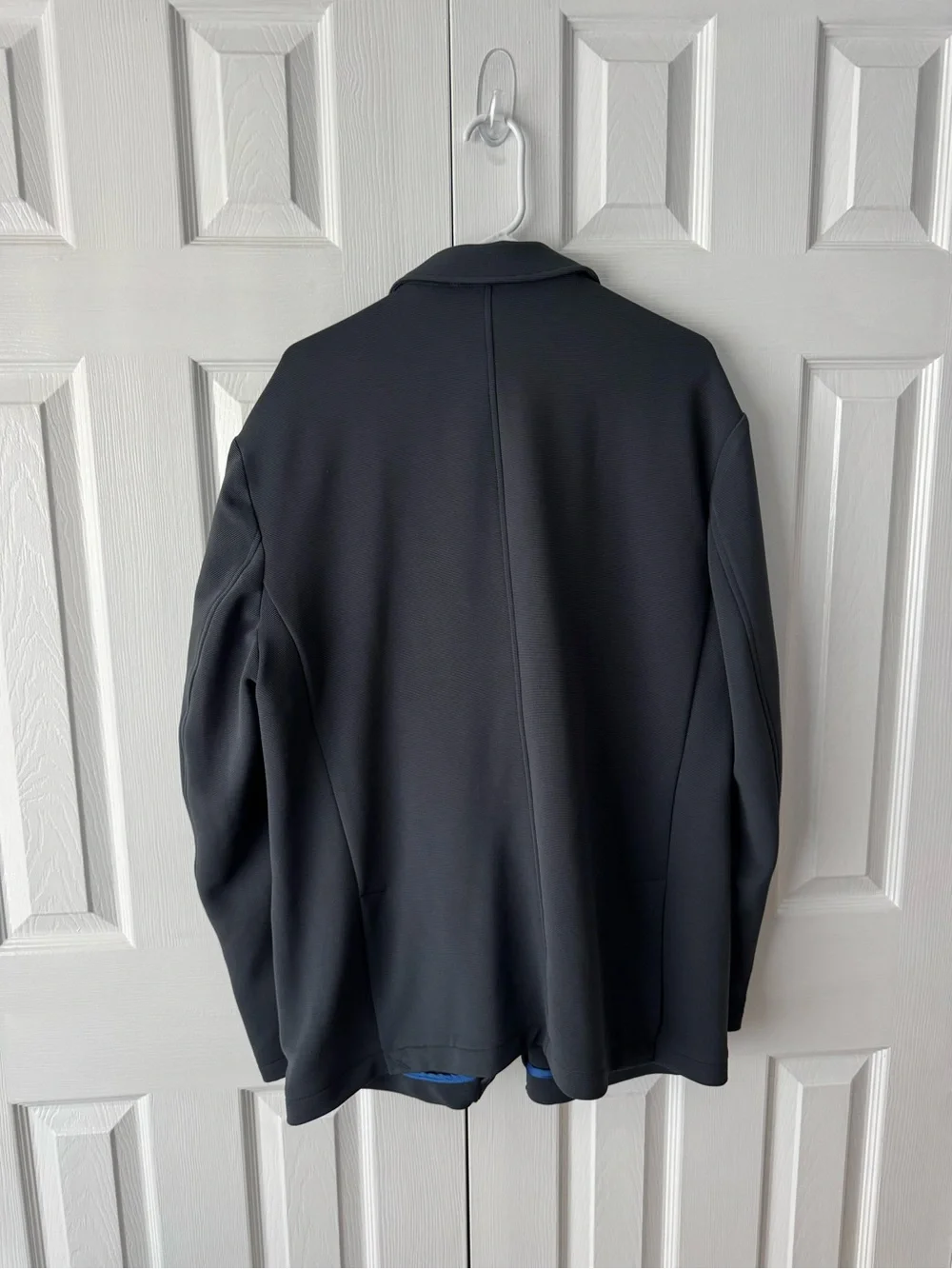 Vince Camuto Charcoal Grey Stretch Ribbed Blazer XXL Modern Tailored NWT Suit